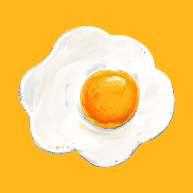 Fried Egg by SarahWIllustration