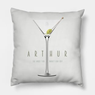 Arthur - Alternative Movie Poster Pillow