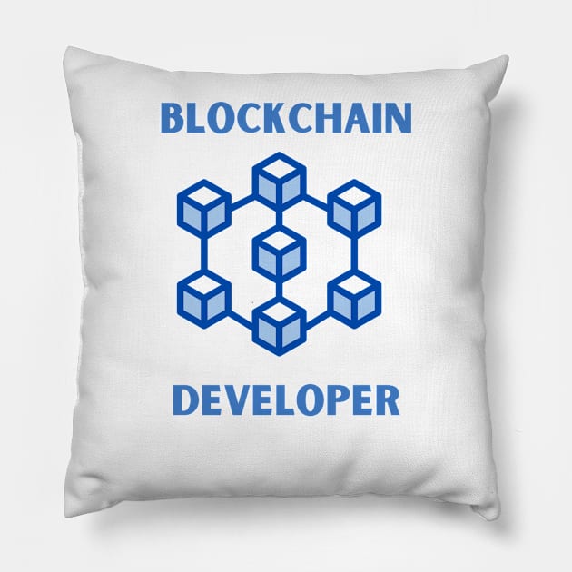 Blockchain Developer Pillow by fullstackdev