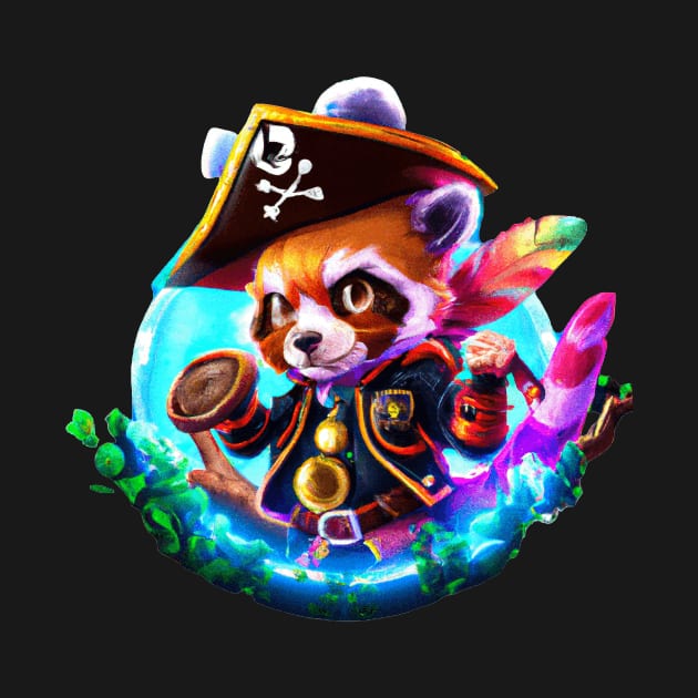 Red panda pirates outfit by Vorticella