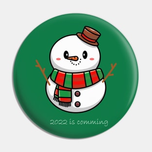 New year 2022 Pin