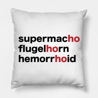 Holiday Scrabble Words - design no. 7 Pillow