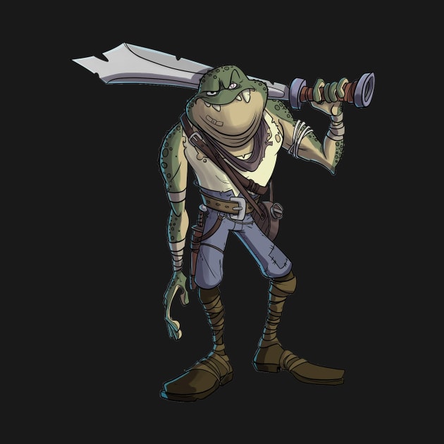 Toad Warrior by Richtoon