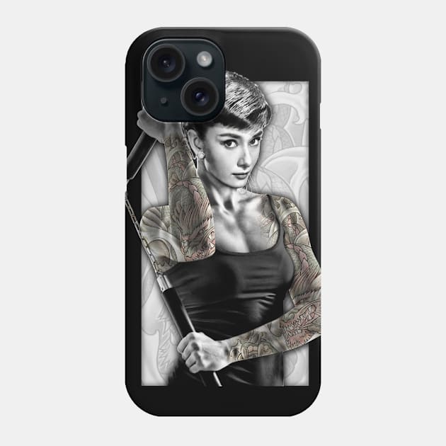 Audrey Ninja Phone Case by cultfresh™