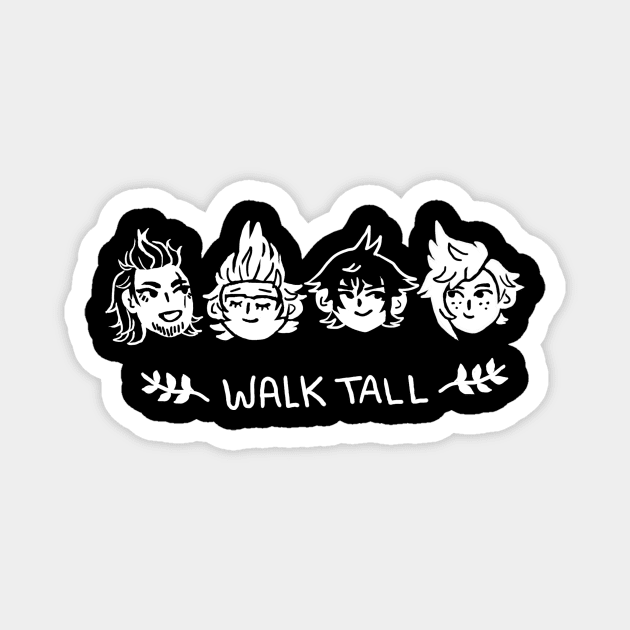 Walk tall FFXV Magnet by jooliart