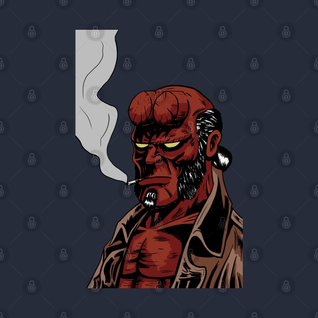 Hellboy by Black Snow Comics