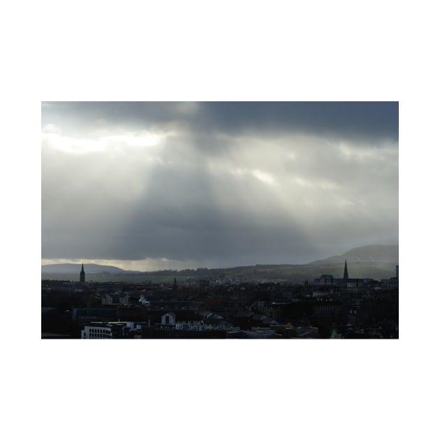 Between two church spires - Edinburgh, Scotland by richflintphoto