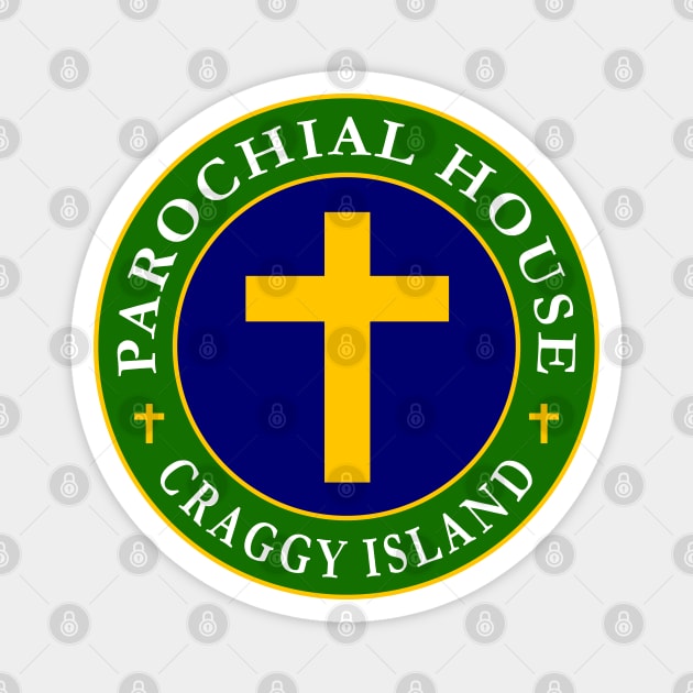 Craggy Island Parochial House Magnet by Lyvershop