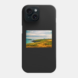 St Davids Peninsula - Coastal Scenery - Pembrokeshire, Wales Phone Case