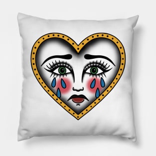 Crying heart Pillow