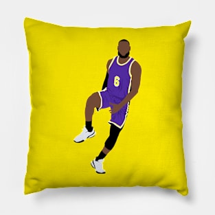 LeBron James Big Balls Celebration Pillow