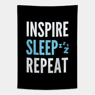 Inspire Sleep Repeat Tapestry