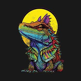 Bearded Dragon Vintage Retro Lizard Love T-Shirt