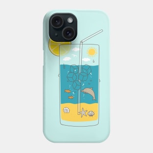 summer drink Phone Case