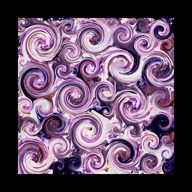 Amethyst Swirls by Jared S Davies