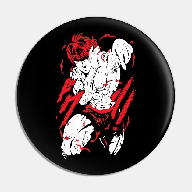 Baki Hanma Pin by NightHunter