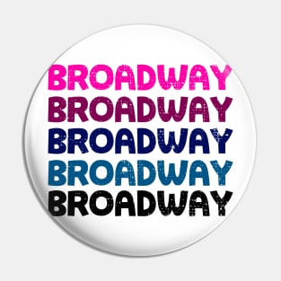 Broadway Retro Shirt Pin