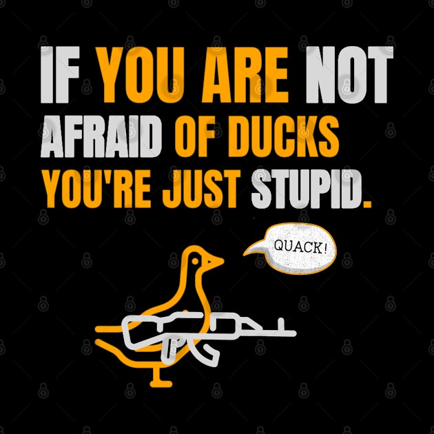 If you are not afraid of ducks you are just stupid by marko.vucilovski@gmail.com