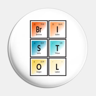 Bristol City | Periodic Table Pin