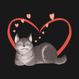 Loving cat T-Shirt