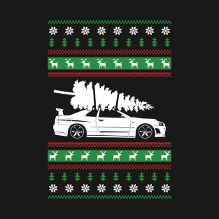 Christmas Nissan GTR R34 T-Shirt