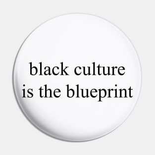 Redveil Black Culture Pin