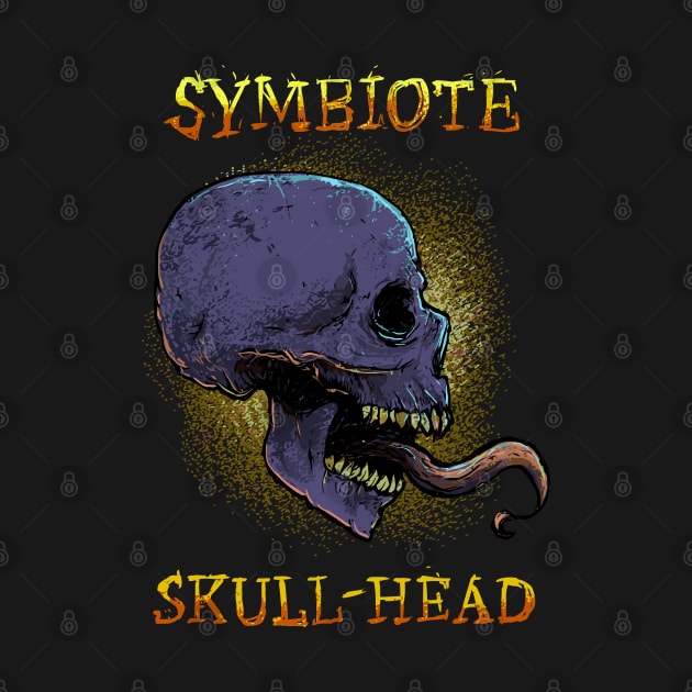 Symbiote Skull-head by DeathAnarchy