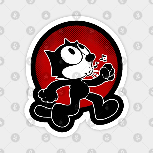 Classic Felix Walking Magnet by UrbanLifeApparel