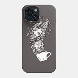 A Cup Of Flowers Phone Case