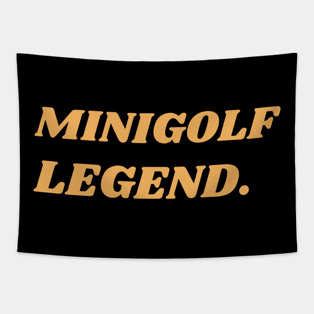 Minigolf Legend Tapestry by Teqball Store