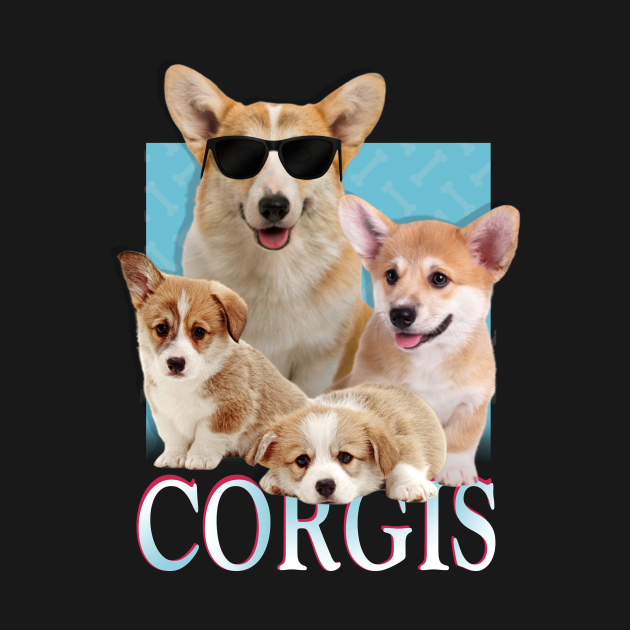 Discover Corgis Rap T - Corgi - T-Shirt