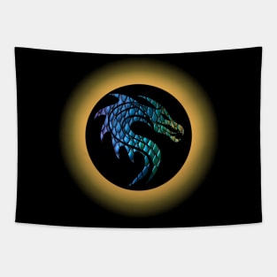 Dragon Eclipse: A Beautiful Blend of Astronomy and Dragons Tapestry