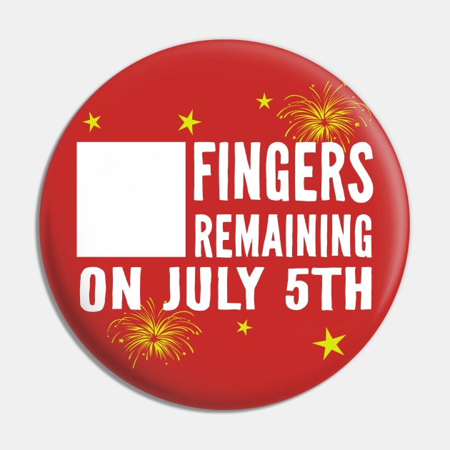 DIY Fingers Remaining Pin by PopCultureShirts