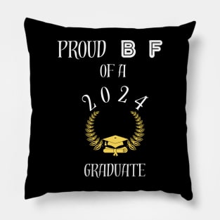 Proud boyfriend of a 2024 graduate - proud boyfriend of a class of 2024 graduate Pillow