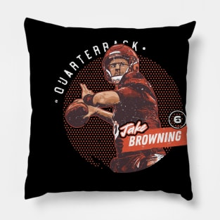 Jake Browning Cincinnati Dots Pillow