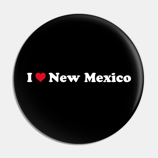 I ❤️ New Mexico Pin by Novel_Designs