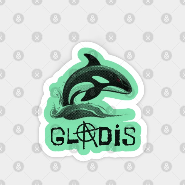 Gladis the orca Magnet by WickedAngel
