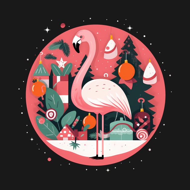 Flamingo Flock Sunset, Love Flamingos by dukito