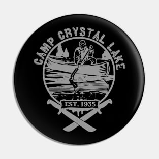 Camp Crystal Lake Pin