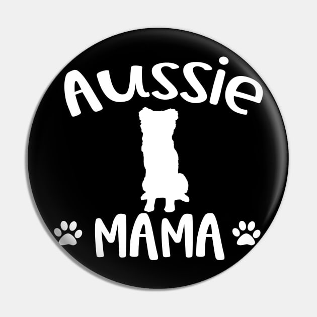 Aussie Dog Mom Pin by Imp's Dog House