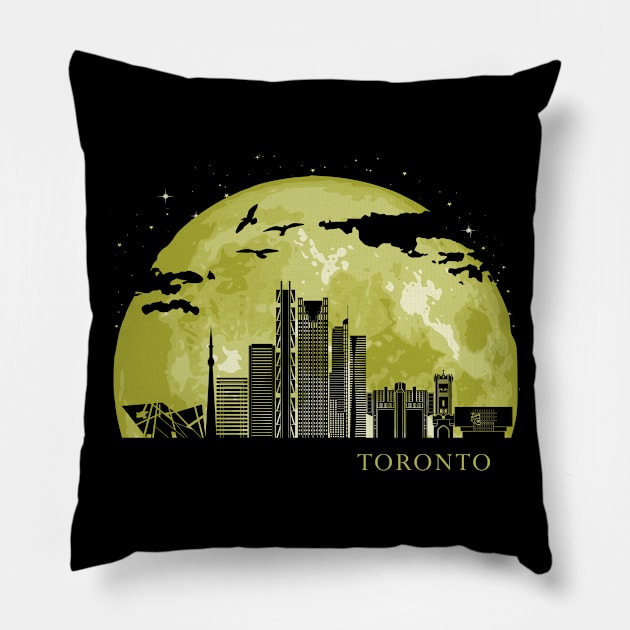 Toronto Pillow by Nerd_art