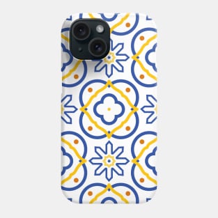 Azulejo #19- vector Portuguese Moorish pattern Phone Case