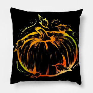 Pumpkin Halloween Thanksgiving Pillow