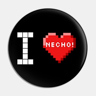 Vintage style I love Necho Pin