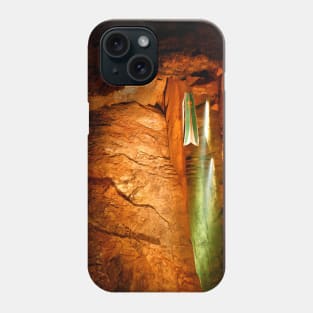 Underground Lake in Cave Phone Case