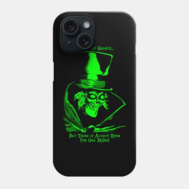 Hatbox Ghost 999 Happy Haunts Phone Case by Legends Studios LHVP