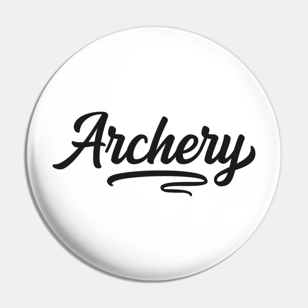 Archery Pin by Ombre Dreams