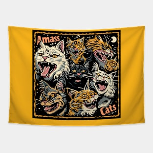 Amass Cats WILD Tapestry