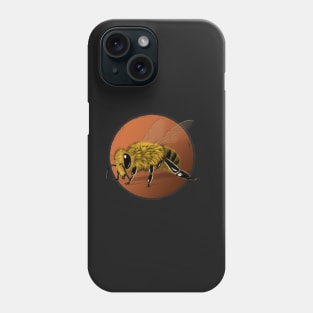 The bee is far away from hive Phone Case