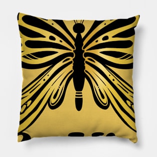 Be Kind Butterfly Pillow